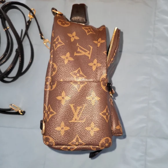 Louis Vuitton Palm SPRINGS Mini Brown Monogram Backpack - Picture 10 of 15
